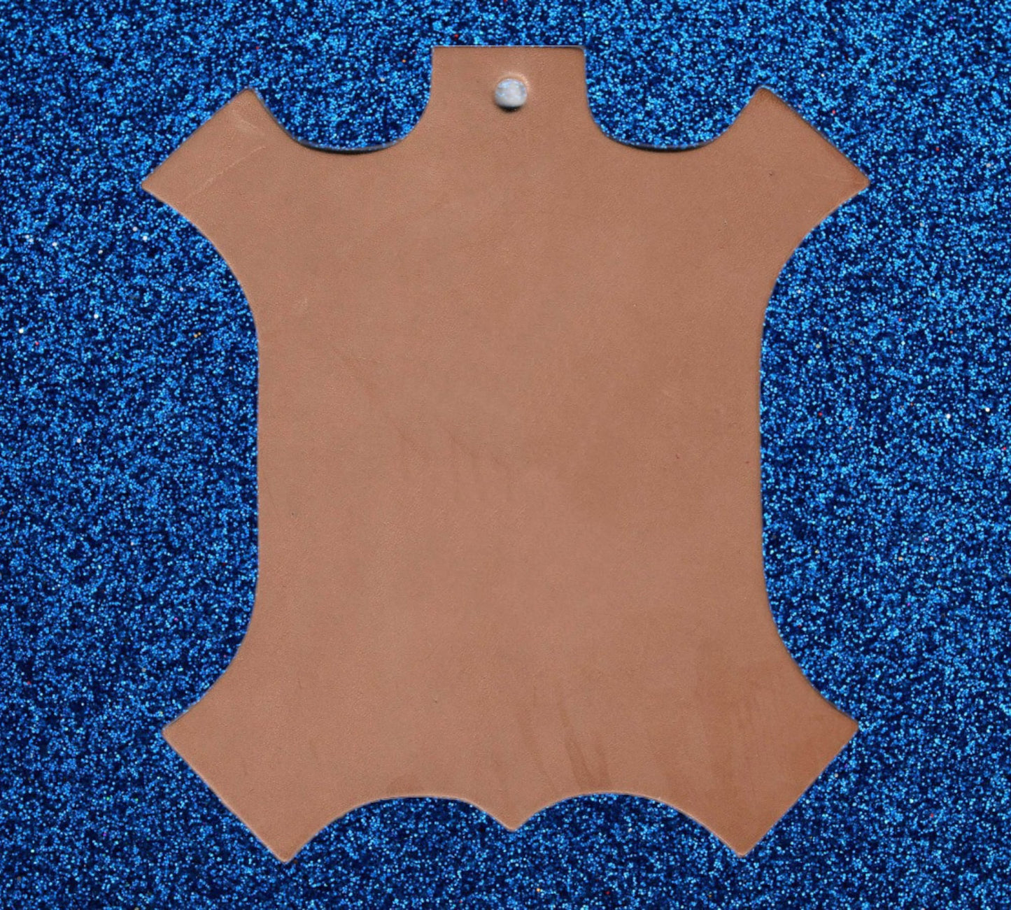 Natural Veg Tan Leather Cowhide Neck Offcuts Remnants