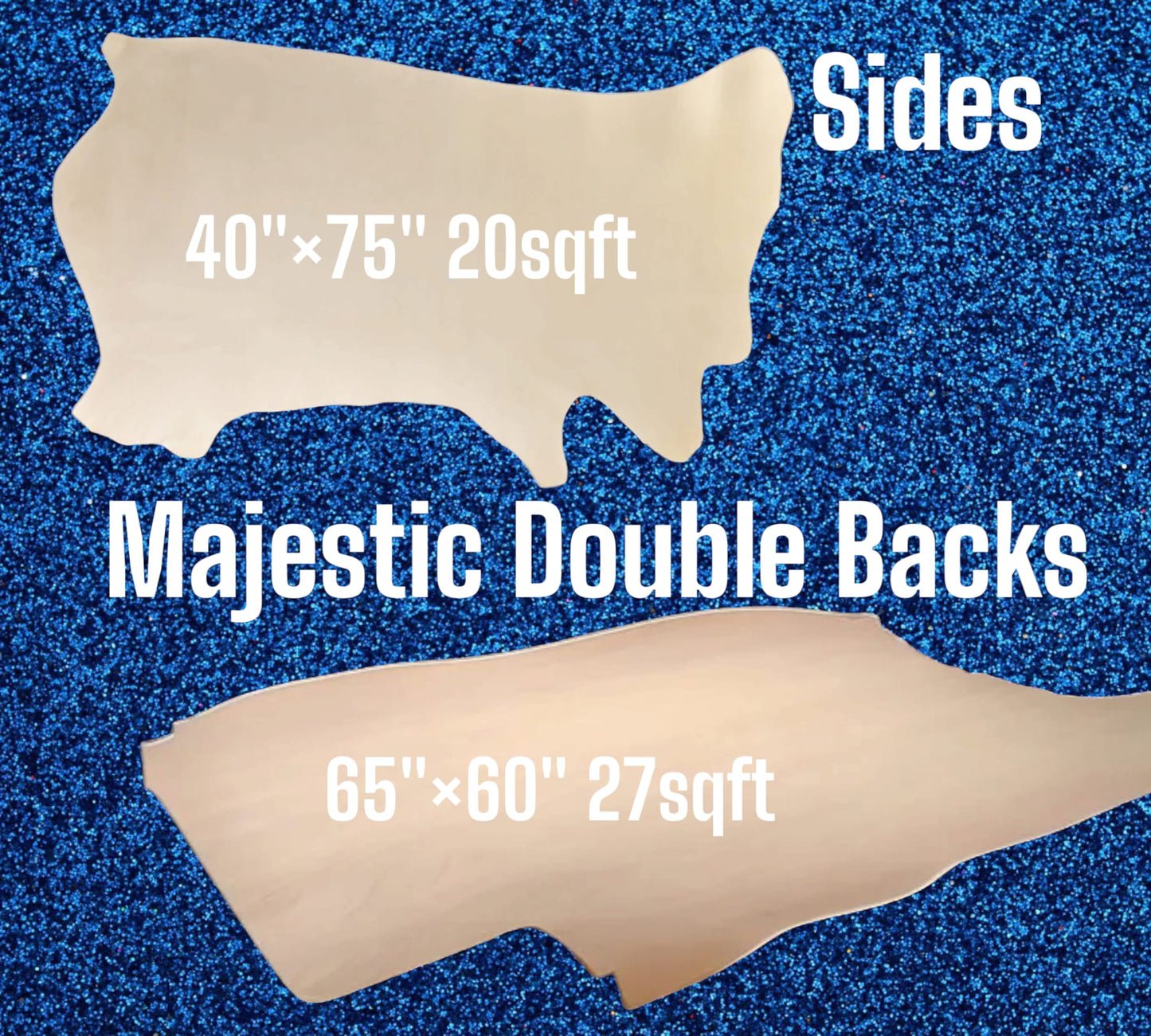 Double Double Back Natural Veg Tan Leather Premium Full-Grain